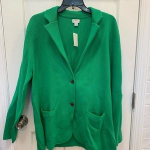 NWT J. Crew factory sweater blazer